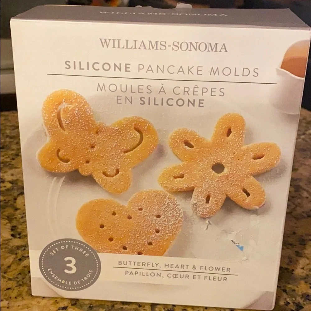 WILLIAMS SONOMA Silicone pancake molds